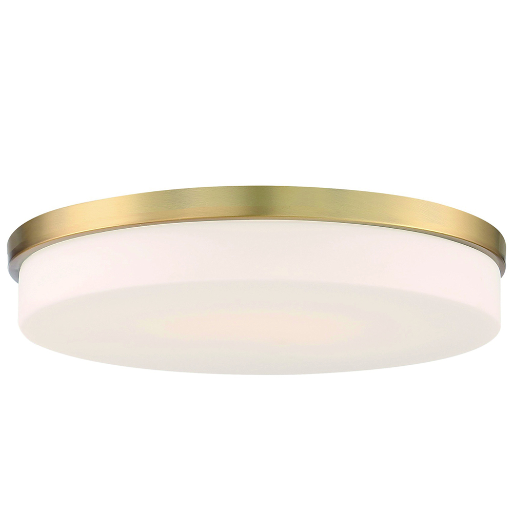 15&quot Premium Frosted Diffuser Flush Mount Ceiling Lights with Premium matte texture