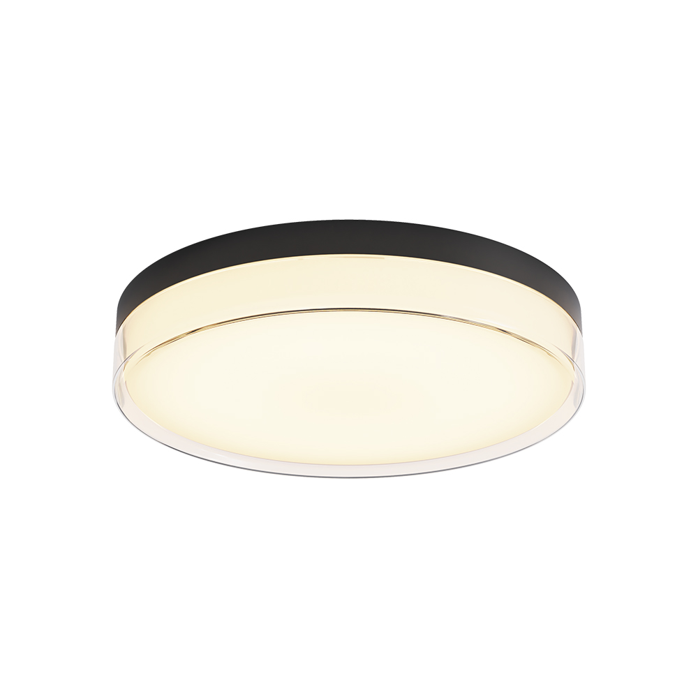 16&quot Flush Mount Ceiling Lights with Dual-layer shade