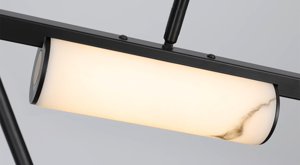 Sydneytek Alabaster Effect Resin Pendant Light
