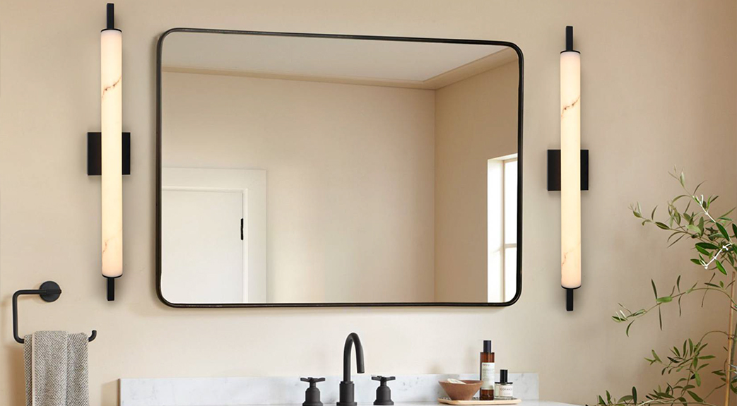 Sydneytek Alabaster Effect Resin Vanity Light